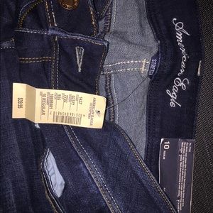 American eagle size 10, regular boot cut jeans